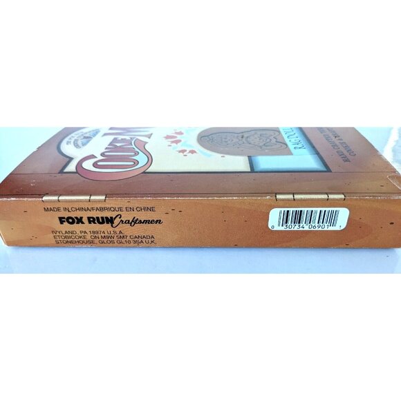 The Fox Run Terracotta Cookie Craft Mold Hand Crafted Rag Doll 7 "*5" New - Picture 9 of 12